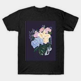 Hydrangea and Lily T-Shirt